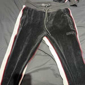 guess suede pants size small